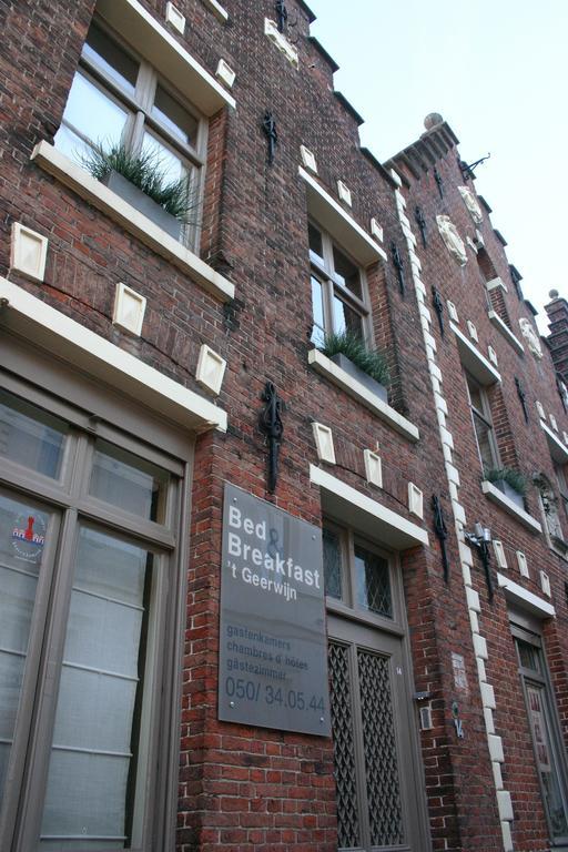 B&B Geerwijn Brujas Exterior foto